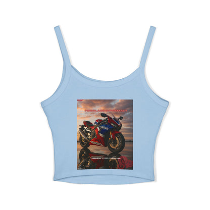 Fireblade Racer Vibes Women's Spaghetti Strap Tank Top