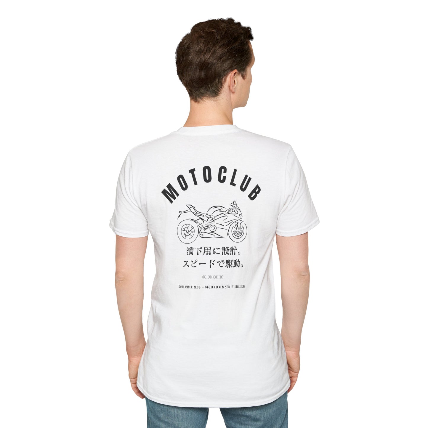 MOTOCLUB Unisex Motorcycle Club T-Shirt