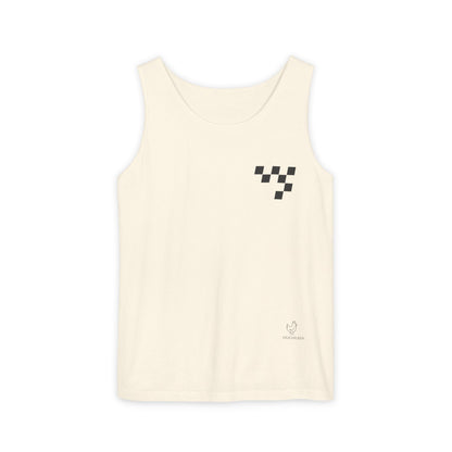 Racing Inspired Unisex Garment-Dyed Tank Top