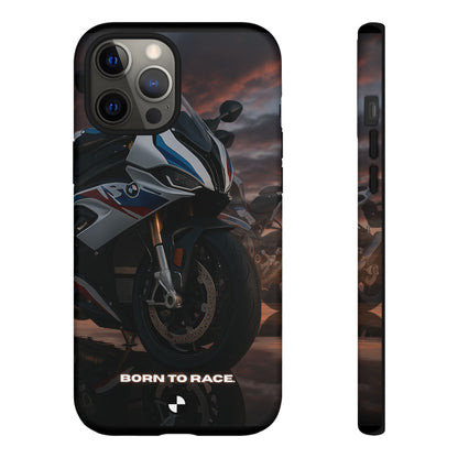 Coque de téléphone pour moto BMW – Design Born to Race