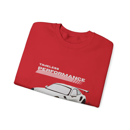 Timeless Performance Sweatshirt, Racing Apparel, Car Enthusiast Gift, Unisex Crewneck, Automotive Style, Gift for Him