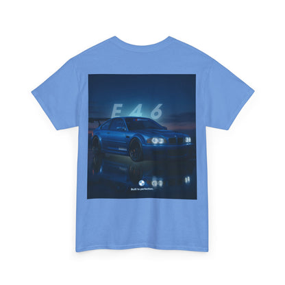 T-shirt graphique E46 Racing - Cadeau pour passionné d'automobile, T-shirt de course, Vêtements de sport automobile, Haut pour amoureux de voitures, Vêtements automobiles