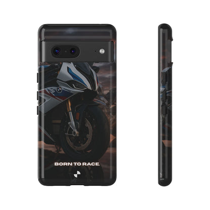 Coque de téléphone pour moto BMW – Design Born to Race