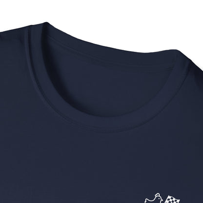 Fireblade Motorcycle Enthusiast Unisex Softstyle T-Shirt - Retro Bike Design