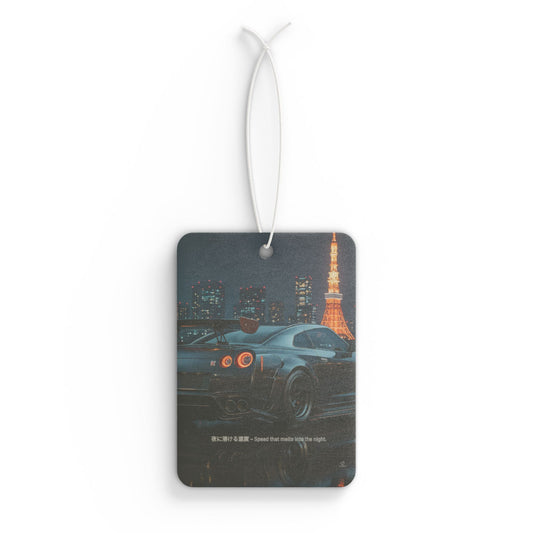 Tokyo Night Car Air Freshener - Speed that Excites