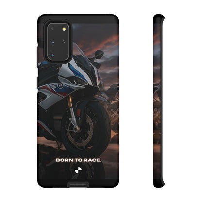 Coque de téléphone pour moto BMW – Design Born to Race