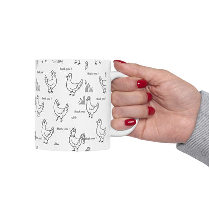 Buck you! Becher