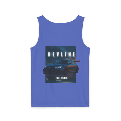 Revline Racing Inspired- Unisex Garment-Dyed Tank Top