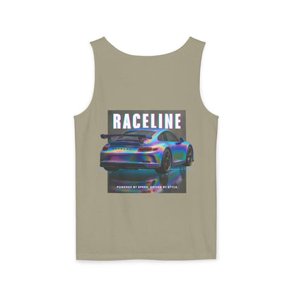 Raceline Holo Inspired Car - Unisex Garment-Dyed Tank Top