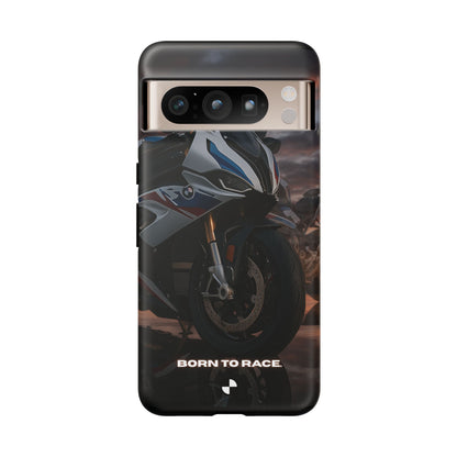 Coque de téléphone pour moto BMW – Design Born to Race