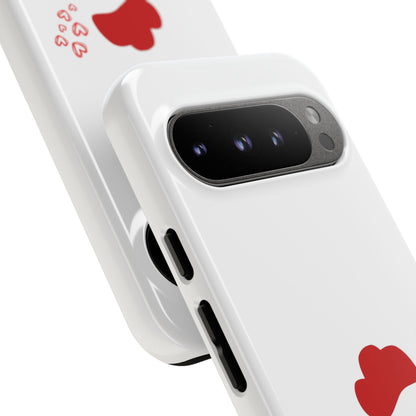 Cute Chicken Phone Case, Tough Cases for Animal Lovers, Valentine's Gift, Farmhouse Decor, Unique Mobile Accessories, Heart Design