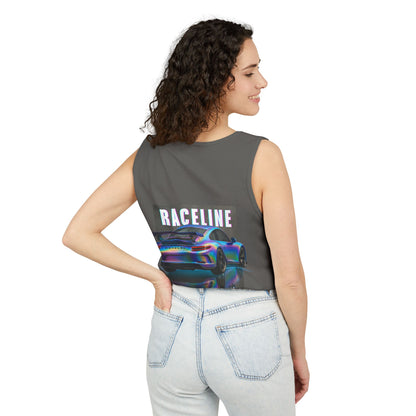 Raceline Holo Inspired Car - Unisex Garment-Dyed Tank Top