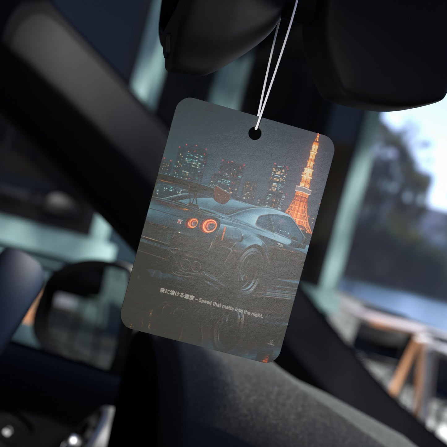 Tokyo Night Car Air Freshener - Speed that Excites