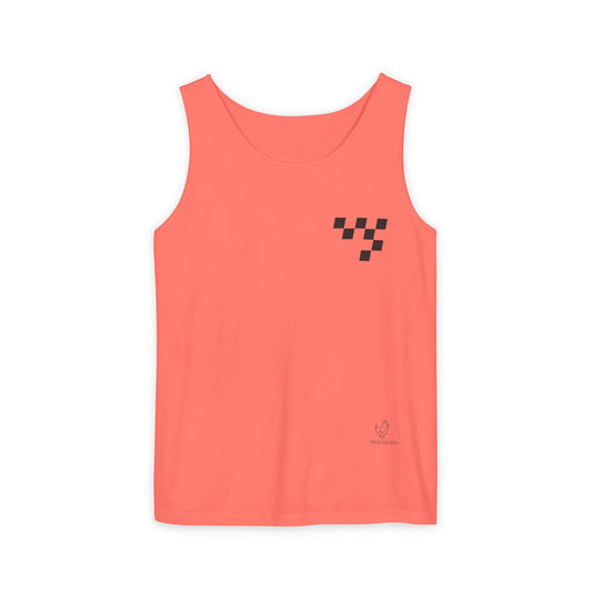 Racing Inspired Unisex Garment-Dyed Tank Top