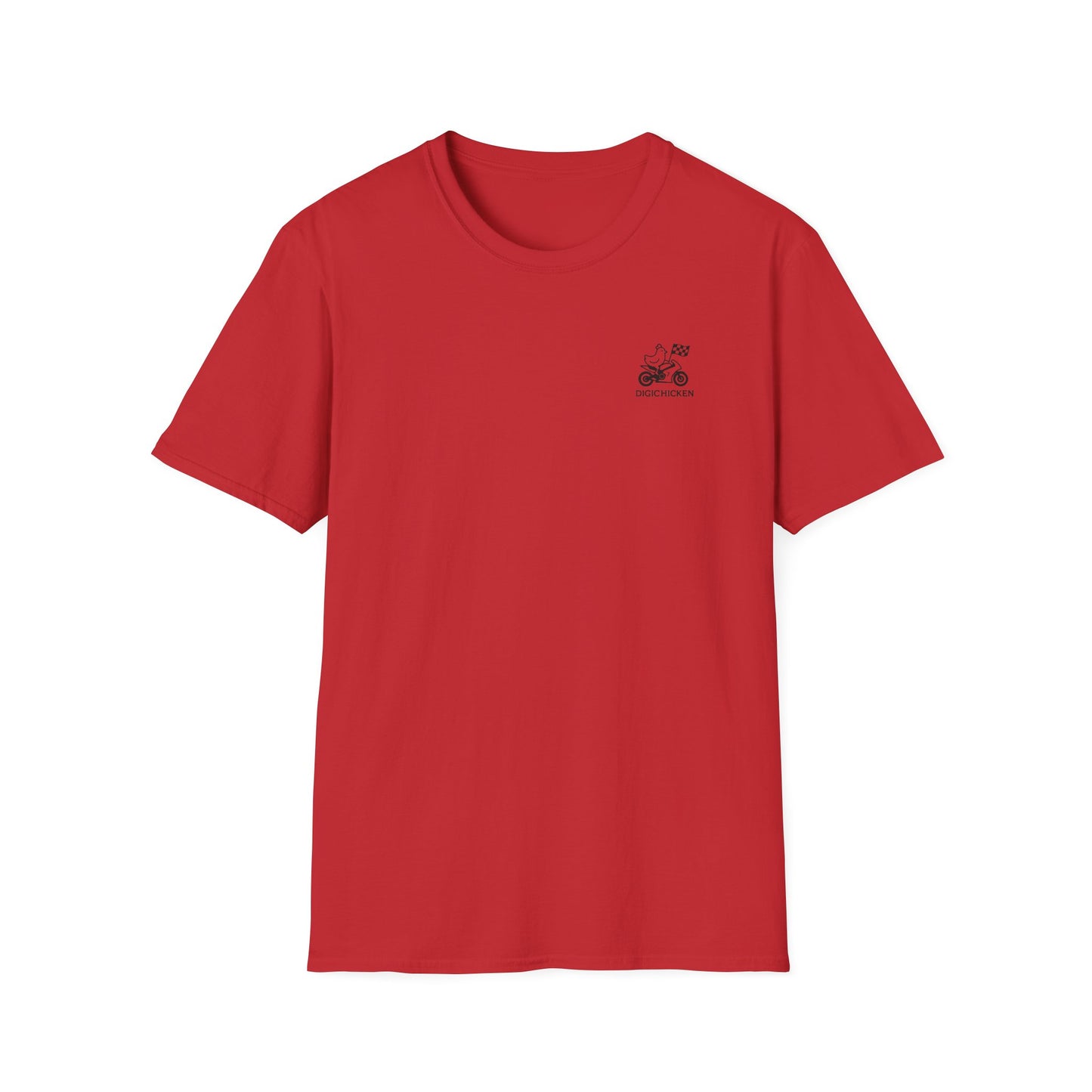 Fireblade Motorcycle Enthusiast Unisex Softstyle T-Shirt - Retro Bike Design