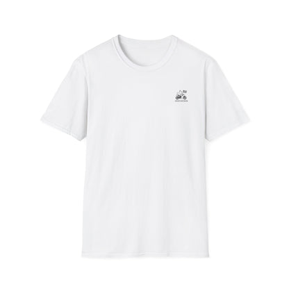H2R Motorcycle Vibes Unisex Softstyle T-Shirt | Cool Biker Graphic Tee