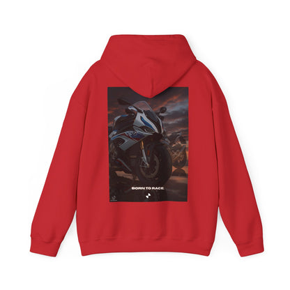 s1000rr Born to Race Unisex Heavy Blend Hoodie - Ideal for Motorcycle Enthusiasts