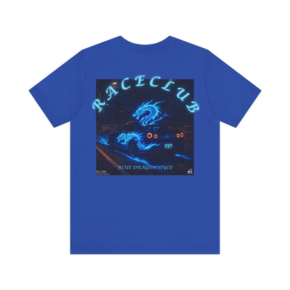 Blue Dragon Race Club Unisex Jersey Tee - Perfect Gift for Car Enthusiasts