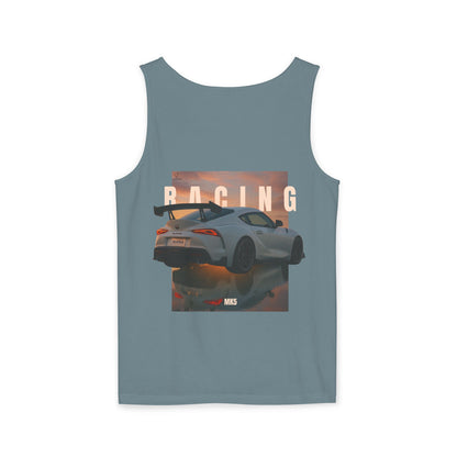 Racing Stututu Car - Unisex Garment-Dyed Tank Top