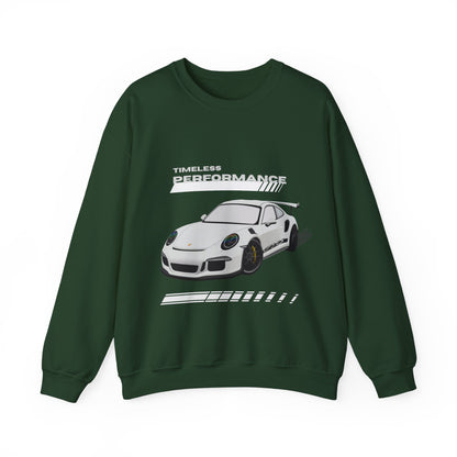 Timeless Performance Sweatshirt, Racing Apparel, Car Enthusiast Gift, Unisex Crewneck, Automotive Style, Gift for Him