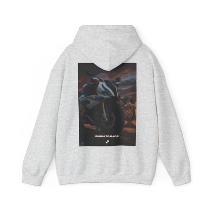 s1000rr Born to Race Unisex Heavy Blend Hoodie - Ideal for Motorcycle Enthusiasts