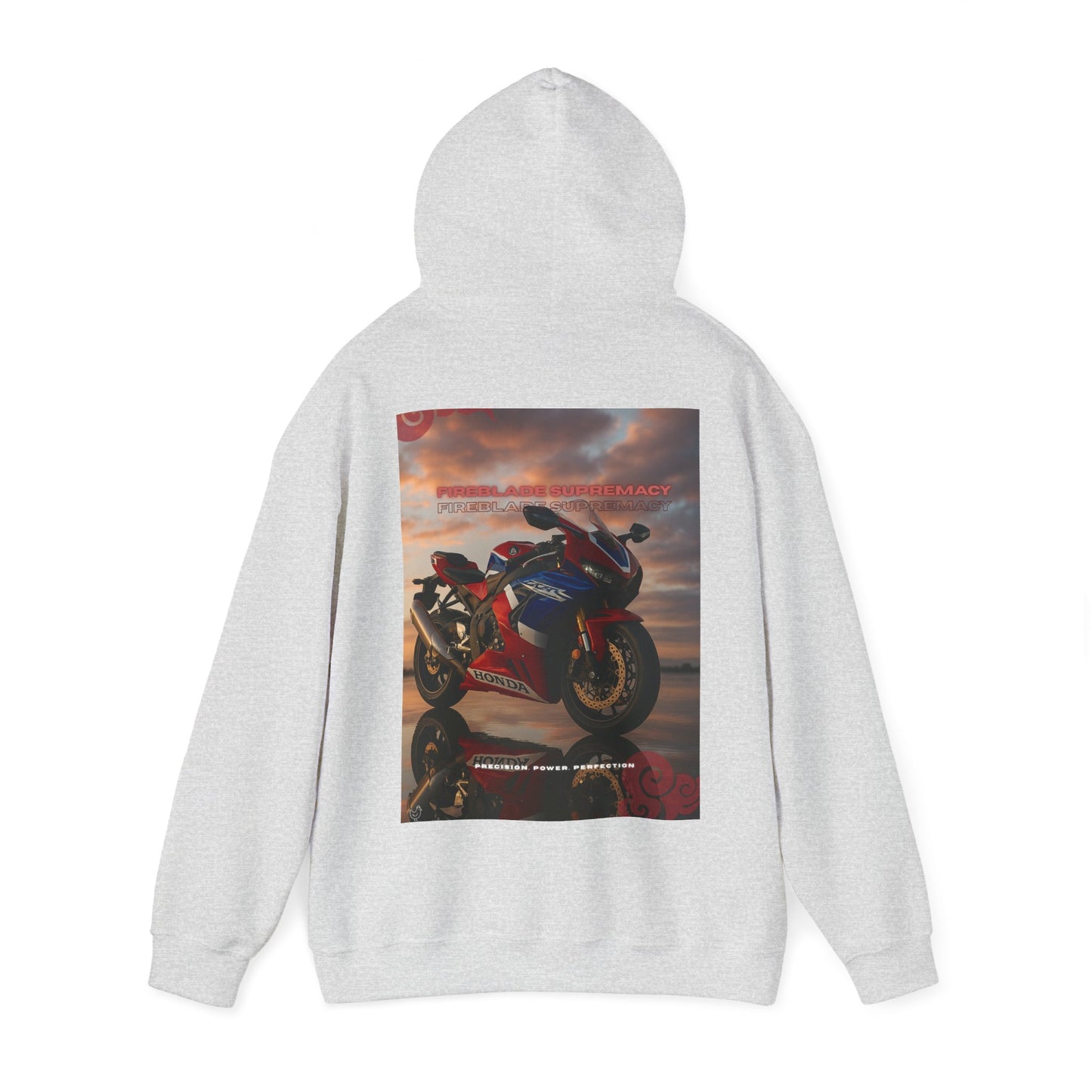 Fireblade Unisex Heavy Blend™ Motorcycle Sweatshirt - Retro Bike Design
