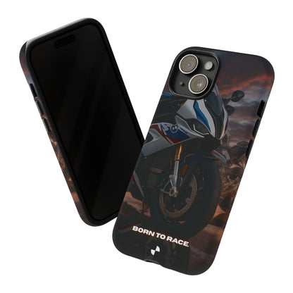 Coque de téléphone pour moto BMW – Design Born to Race