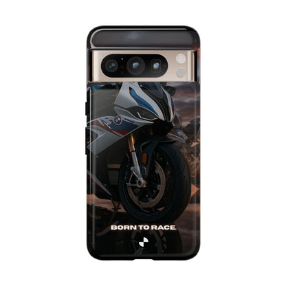 Coque de téléphone pour moto BMW – Design Born to Race