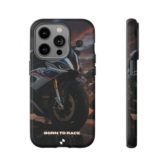 Coque de téléphone pour moto BMW – Design Born to Race