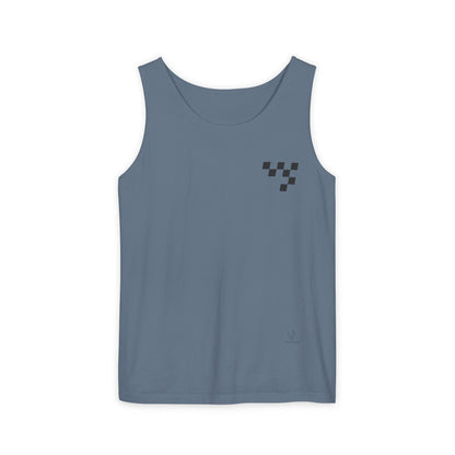 Raceline Holo Inspired Car - Unisex Garment-Dyed Tank Top