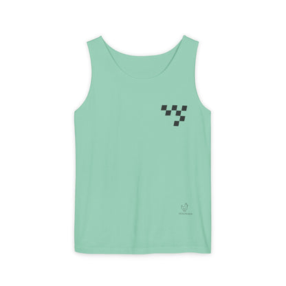 Racing Inspired Unisex Garment-Dyed Tank Top