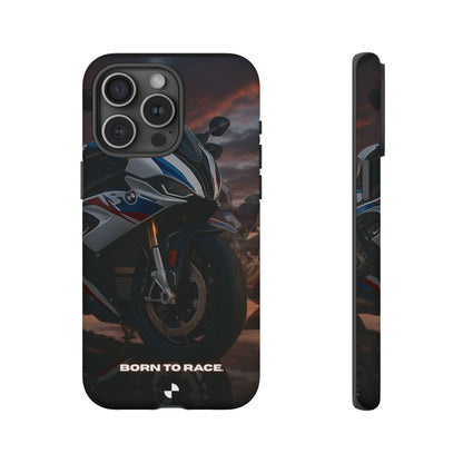 Coque de téléphone pour moto BMW – Design Born to Race