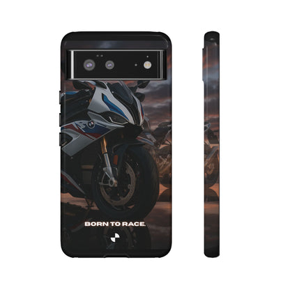 Coque de téléphone pour moto BMW – Design Born to Race