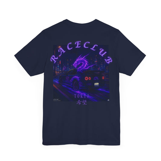 Tokyo Race Club Tee - Retro Japanese Car Art, Unisex Streetwear, Anime Inspired Shirt, Perfect for Car Lovers, Gift for Drivers