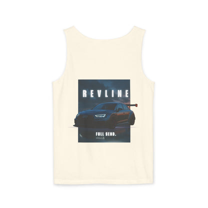 Revline Racing Inspired- Unisex Garment-Dyed Tank Top