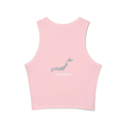 Tokyo Powered Racer Tank Top, Cool Summer Tee, Racing Apparel, Japanese Car Enthusiast Gift, Streetwear Fashion