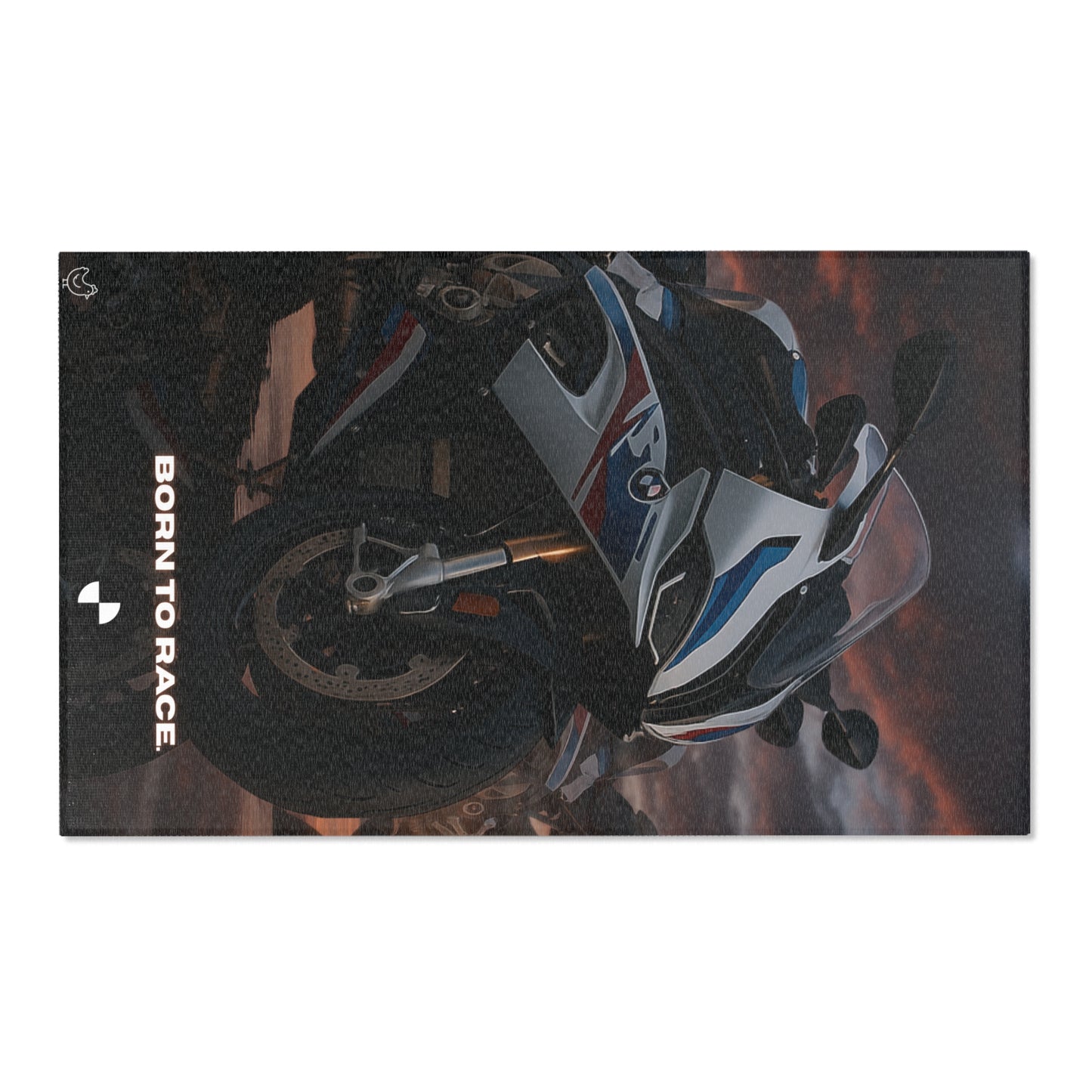 s1000rr Motorcycle Area Rug - Born to Race