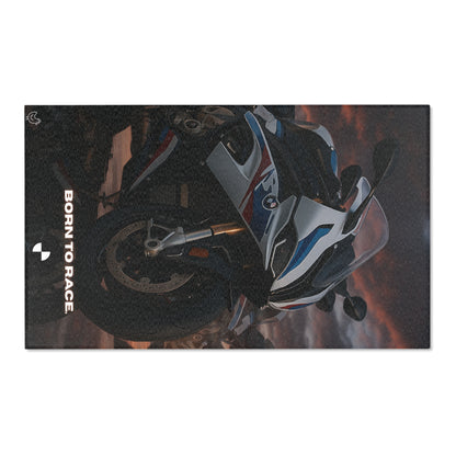 s1000rr Motorcycle Area Rug - Born to Race