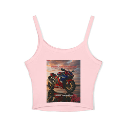 Fireblade Racer Vibes Women's Spaghetti Strap Tank Top