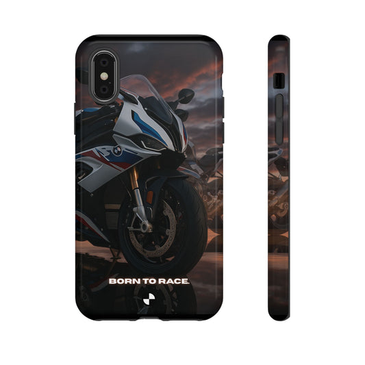 Coque de téléphone pour moto BMW – Design Born to Race