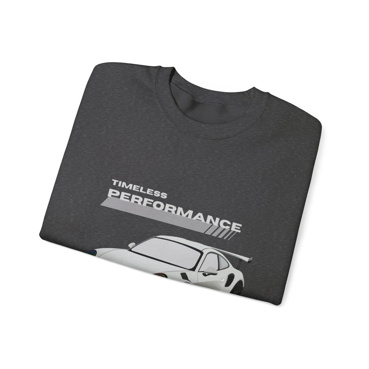 Timeless Performance Sweatshirt, Racing Apparel, Car Enthusiast Gift, Unisex Crewneck, Automotive Style, Gift for Him