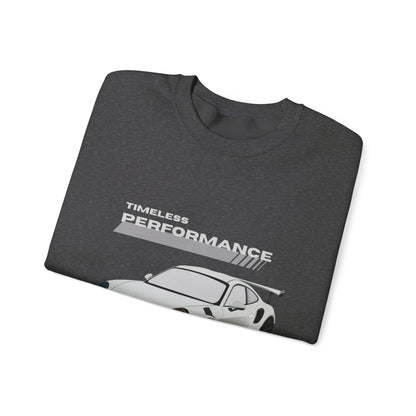 Timeless Performance Sweatshirt, Racing Apparel, Car Enthusiast Gift, Unisex Crewneck, Automotive Style, Gift for Him