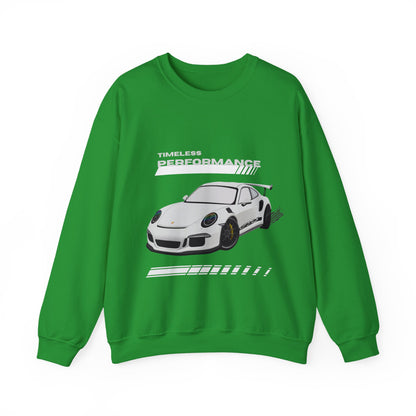 Timeless Performance Sweatshirt, Racing Apparel, Car Enthusiast Gift, Unisex Crewneck, Automotive Style, Gift for Him