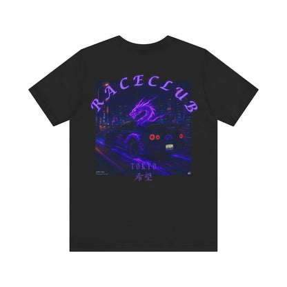 Tokyo Race Club Tee - Retro Japanese Car Art, Unisex Streetwear, Anime Inspired Shirt, Perfect for Car Lovers, Gift for Drivers