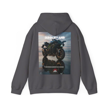 H2R Racing-Inspired Unisex Heavy Blend Hoodie with Graphic Art Design