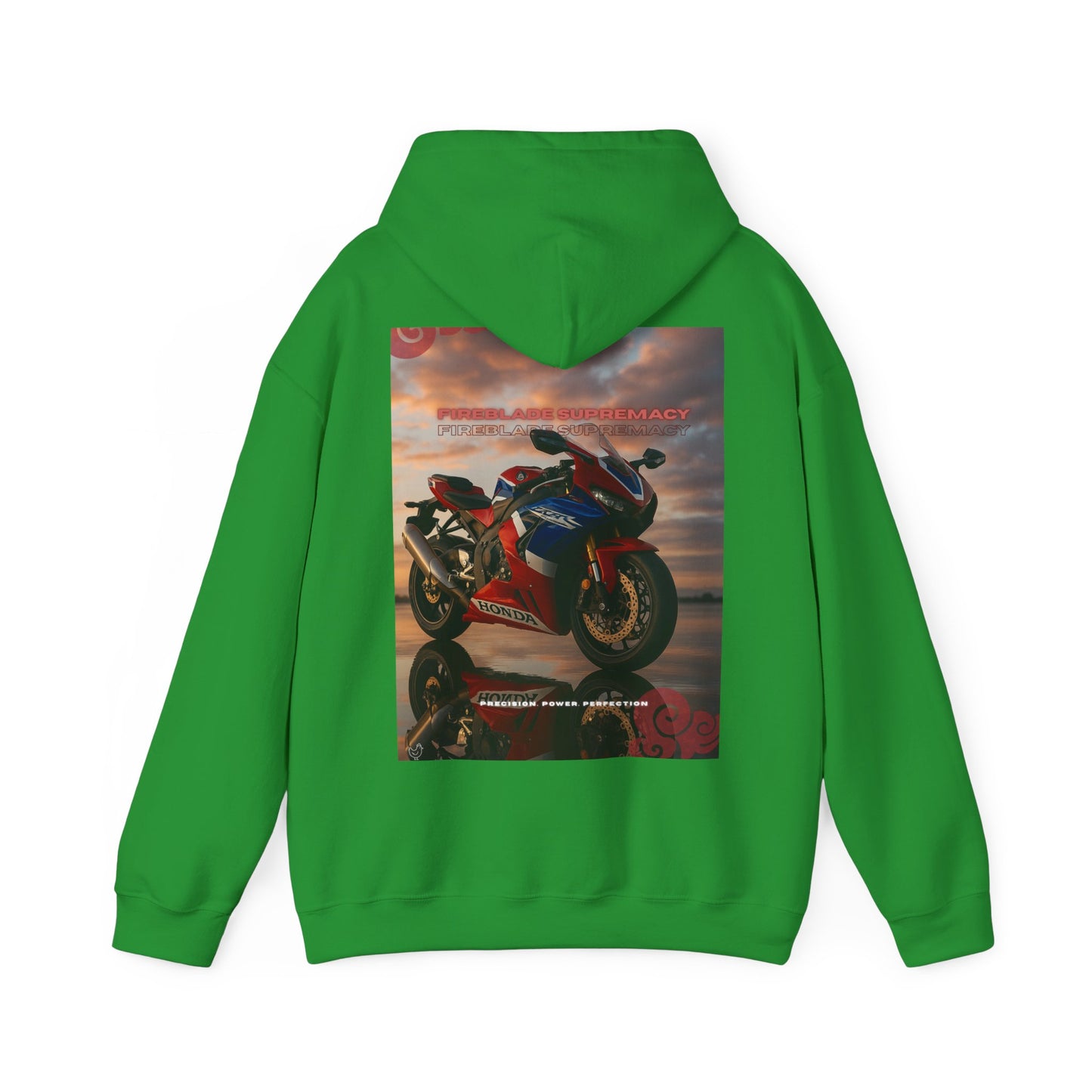Fireblade Unisex Heavy Blend™ Motorcycle Sweatshirt - Retro Bike Design