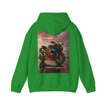 Fireblade Unisex Heavy Blend™ Motorcycle Sweatshirt - Retro Bike Design