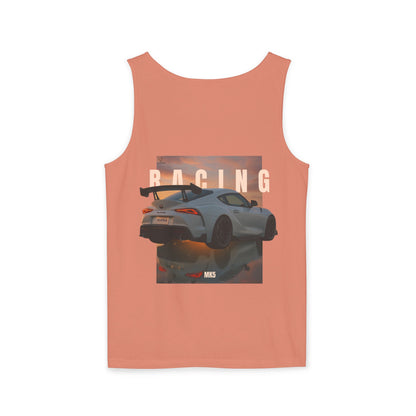 Racing Stututu Car - Unisex Garment-Dyed Tank Top