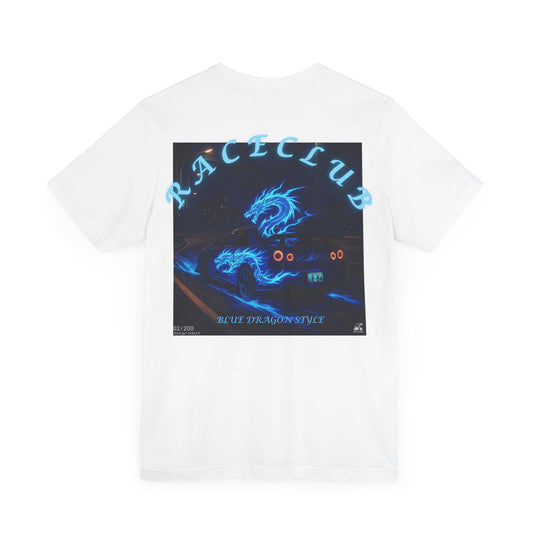 Blue Dragon Race Club Unisex Jersey Tee - Perfect Gift for Car Enthusiasts
