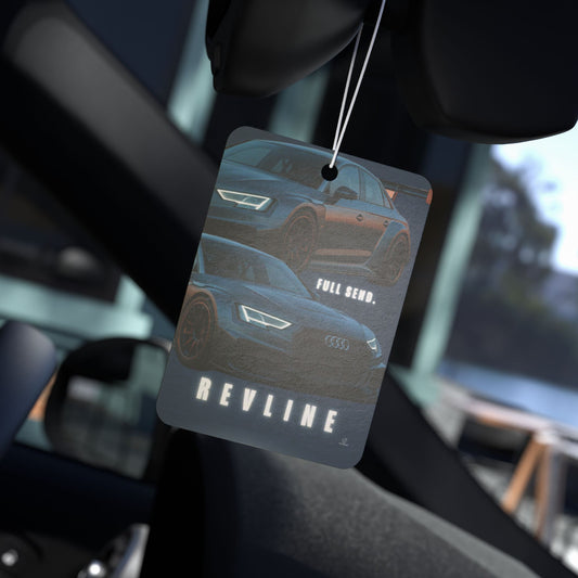 Car Air Freshener - Full Send Revline Design for Automotive Enthusiasts